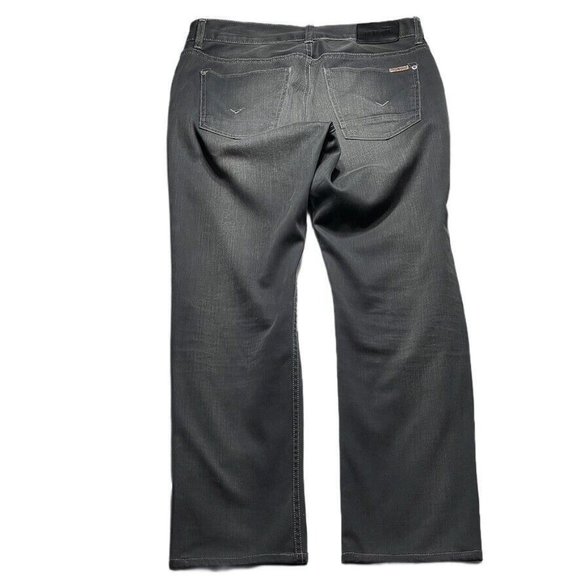 HUDSON JEANS Straight Leg COA Gray Buttoned Fly Style M255DMB Mens Size 34 - Picture 4 of 14